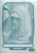 Star Wars Galactic Files Series 2 Cyan Printing Plate Base Card #388 Yane