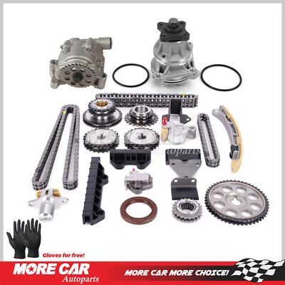 Timing Chain Kit Oil Water Pump for Suzuki Grand Vitara Chevy Tracker XL-7 V6 - Image 1 of 4