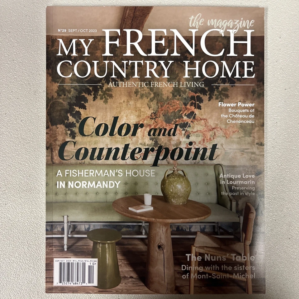 MY FRENCH COUNTRY HOME MAGAZINE Sep Oct 2023 No 29 Color And Counterpoint ￼ - Image 1 of 1