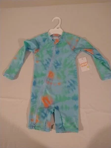 Boy's Toddler JUMPING BEANS Long Sleeve Raglan Surf Suit Size 2T NWT - Picture 1 of 4