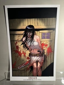Crossed Jacen Burrows Lithograph Art Print SDCC Exclusive Avatar Press Ennis - Picture 1 of 3