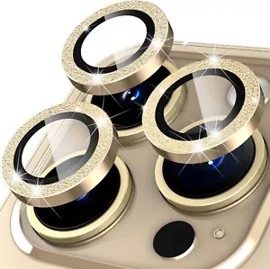 For iPhone 14 /14 Plus Tempered Glass Camera Len Protector Bling Diamond Cover - Picture 1 of 25