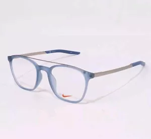 Nike Brille Brillengestell 7281 401 Matt Ocean Fog 50-20-145 Aviator Vollgestell - Bild 1 von 22