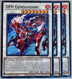 DPH Gendamoore x3 INFO-EN041 ¡Yugioh! Juego Común 1ª Ed - Imagen 1 de 1