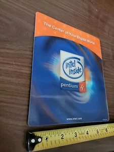 Intel Pentium 4 Holographic Mouse Pad Ad "The Center Of Your Digital World" - Picture 1 of 8