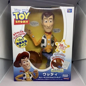 Disney Toy Story 4 Woody Real Size Talking Figure Remix Ver. English Takara Tomy - Picture 1 of 6