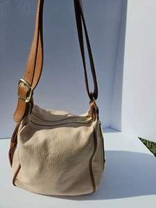Valentina made in Italy contrast trim sling Bag -free Shipping - Picture 1 of 13