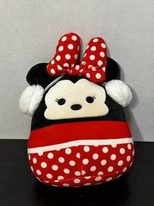 Disney Squishmallow Minnie Mouse mit Ohrenschützern 12 Zoll Urlaub Plüschtier - Bild 1 von 9