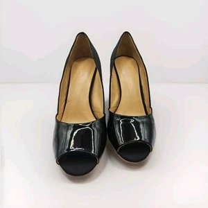 Scarpe donna Tahari punta quadrata aperta in vernice misura 8 medie - tacco 3 1/2" - Foto 1 di 24