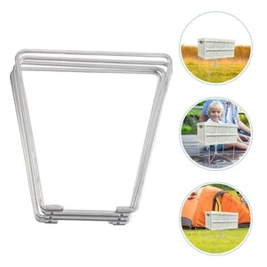 Coffee Organizer Station Outdoor Ice Holder Folding Storage Stand - Picture 1 of 18