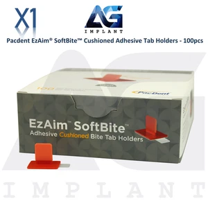 Dental EzAim® SoftBite™ Klebelaschenhalter 100 Stück Kunststoff stabile Positionierung - Bild 1 von 9