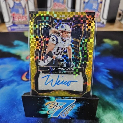 2019 Panini Select Rookie Signatures Chase Winovich #RS-31 GOLD AUTO /10 🔥 - Image 1 of 3