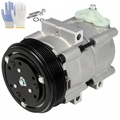 Fits for 1997 1998 1999 2000 2001-2006 Ford F150 F-150 4.2L AC A/C Compressor Foto 1 de 3