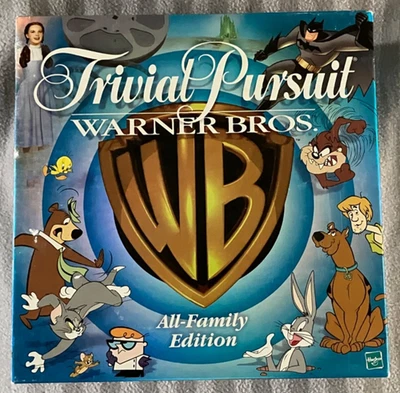 Rare Vintage Trivial Pursuit Warner Bros All Family Edition Parker Brothers 1999 - Image 1 of 4