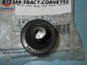 Válvula de retención de tubo de smog de aire Corvette GM 22040897 1968-1991 17395 AC Delco nuevo de stock - Imagen 1 de 5