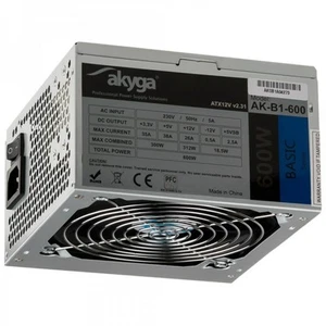 Akyga AK-B1-600 ATX 600W RoHS Netzteil - Bild 1 von 4