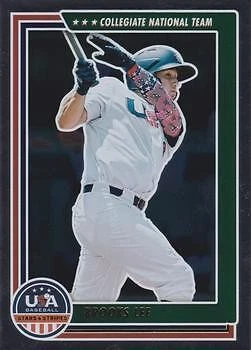 Brooks Lee 2022 USA Baseball Stars & Stripes - Retail #17 - Image 1 of 2