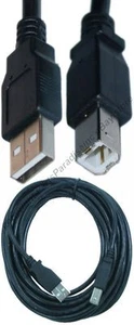 12ft USB2.0 A~B AB Printer Cable/Cord/Wire for PC/MAC/HP/Canon/Epson/Dell{BLACK - Picture 1 of 1