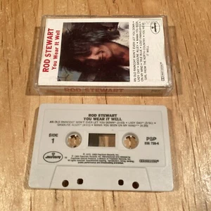 Rod Stewart - You Wear It Well CASSETTE TAPE 1st US issue faces jeff beck group - Picture 1 of 3