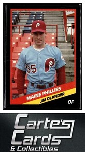 Jim Olander 1988 CMC Maine Phillies #21  Philadelphia Phillies