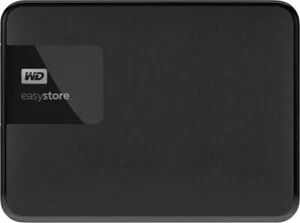 Western Digital Easystore 1TB, USB 3.0, External, Portable Hard Drive - Black - Photo 1/8