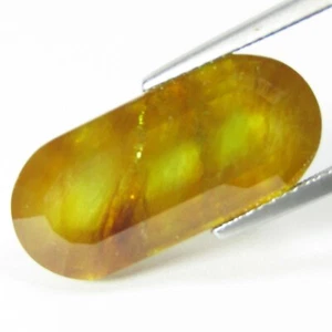 19.60Cts Excellent Genuine Natural Yellow Sapphire Fancy Cut Loose Gem Ref VDO - Picture 1 of 5