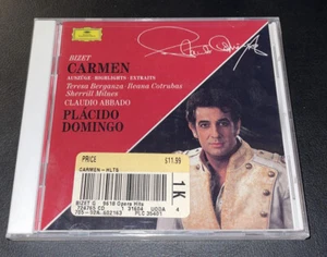 New! BIZET "Carmen" [Highlights] Domingo/Abbado CD 1978 14-Tracks *SEALED* sryb - Picture 1 of 6