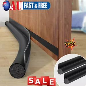 Door Draft Stopper Doors Seal Strip Bottom Wind Sweep Adjustable Draft Blocker C - Picture 1 of 11