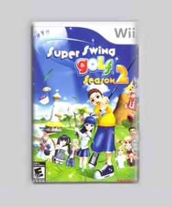 SUPER SWING GOLF TEMPORADA 2 / NINTENDO WII - IMÁN NEVERA 2"x3" (juego retro - Imagen 1 de 3