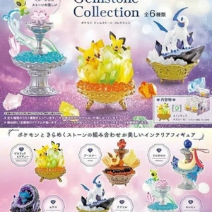 6 New Authentic Official Japanese Re-ment Figurine Gemstone Collection Full Set - Picture 1 of 12