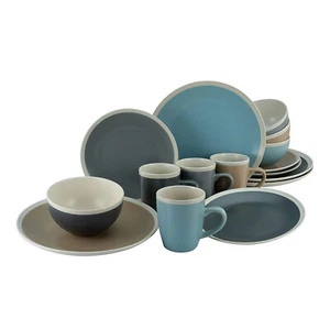 Creatable 23439 NORDIC LIVING cool Geschirrset Kombiservice 16 tlg Steinzeug - Bild 1 von 3
