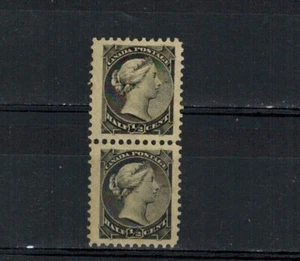 CANADA SCOTT 34 MINT PAIR AND NICELY CENTERED - Bild 1 von 2