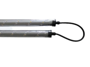 Smart Gabionen Leuchte 0,95m Warm Weiß bis Kalt Weiß um regelbar +Fernb. -#9603 - Bild 1 von 7