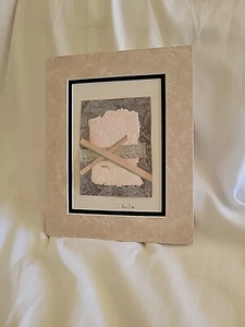 Postmodern Paper Abratract Paper Collage Art Signed J. Rountree 8"×10" - Picture 1 of 10