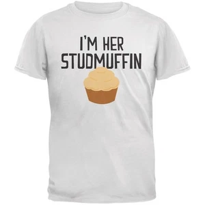 I'm Her Studmuffin White Youth T-Shirt - Picture 1 of 1