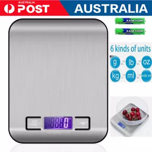 New 5KG1g Electronic Digital Stainless Steel Kitchen Postal Scale Scales - Picture 1 of 10