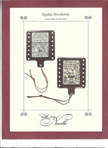 Quaker Hornbooks Ellen Chester With My Needle Cross Stitch Chart - Picture 1 of 1
