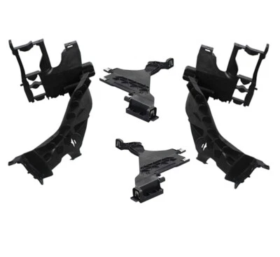 FOR 2013-2016 AUDI A5 S5 RS5 HEADLIGHT MOUNTING SUPPORT BRACKET + PLATE 4 PC KIT - Image 1 of 4