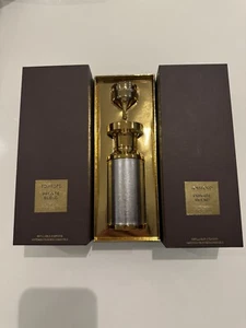 Tom Ford Private Blend Refillable Atomizer Case Empty Leather Bottle - Silver - Picture 1 of 3