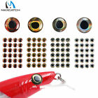 Maxcatch 3mm-15mm 4D Living Fishing Lure Eyes Fly Tying Material Fish Eye Making