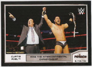 2014 Topps WWE Road to Wrestlemania #14 Curtis Axel