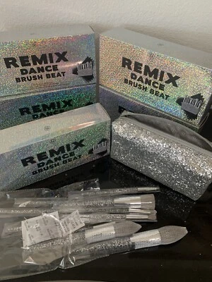 BH cosmetics Remix Dance brush beat 10 piece brush set Glitter Makeup brushes - Image 1 of 4