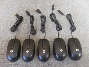 5 x HP U0035-O 672652-001 674316-001 USB Optical 2-Button Wired Scroll Mouse - Picture 1 of 4