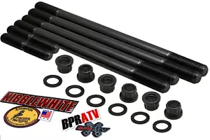 Raptor Rhino 660 Cabeza Blanca Croquetas Kit Pernos Resistencia Estilo Tuerca KPMI - Imagen 1 de 22