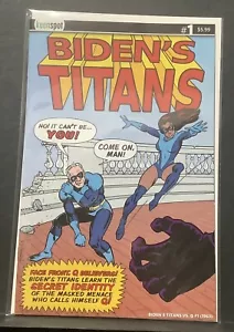 Biden's Titans Versus Q - #1 - Cover D - Keenspot - 2022 - VF/NM - Picture 1 of 1