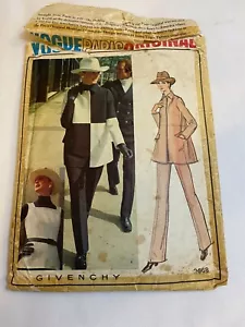 Vogue Paris Original 2668 Givenchy vintage sewing pattern jacket pattern size14 - Picture 1 of 8