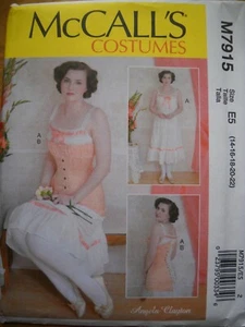 Corset Chemise Lingerie size 14-22 McCalls 7915 Sewing Pattern * - Picture 1 of 2