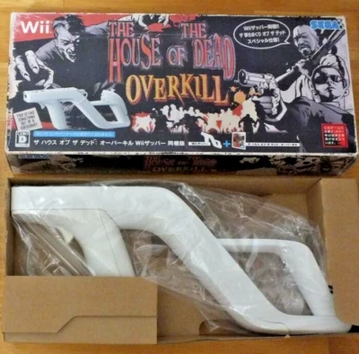 Wii The House Of Dead Overkill Edition Box Japan Edition W/ Zapper - Image 1 of 4
