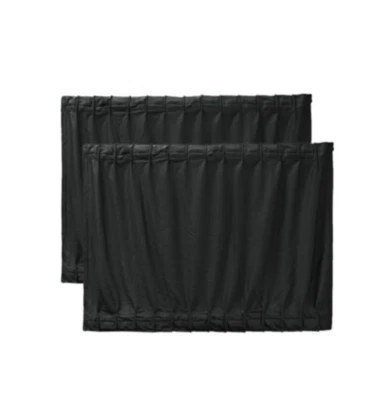 Adjustable VIP Car Window Curtain Sunshade UV Protection Accessorie 2PCS 50X47CM - Image 1 of 4