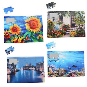 4 Pack 16 Large Piece Puzzles Dementia Alzheimer's Products and Activities